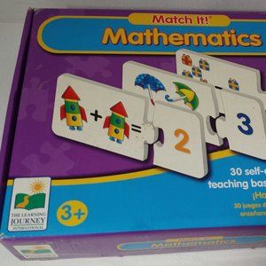 Match It! Mathematics The Learning Journey  - STEM Ages 3 & Up 3 LB  pm